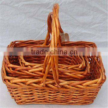 wonderful willow wicker gourmet basket