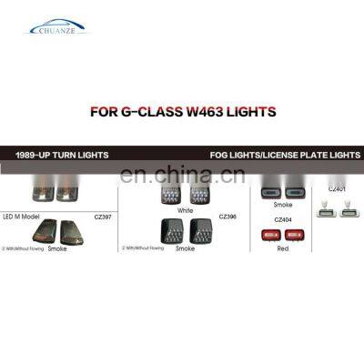 HOT SELLING TURN LIGHTS FOR MERCEDES BENZ 1989-UP G-CLASS W463 FOG LIGHTS/LICENSE PLATE LIGHTS