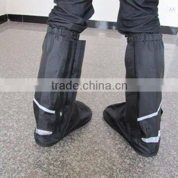 polyester PVC motorcycle rain shoe cover