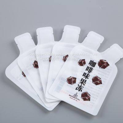 Bottle shape packaging bag, special-shaped composite bag, beverage and food packaging.