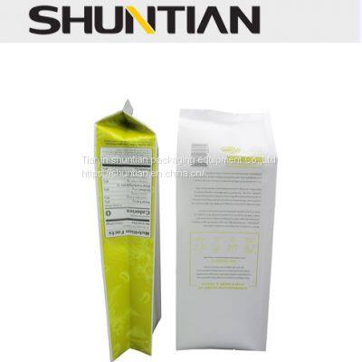 flat bottom gusset plastic packaging bag supplier