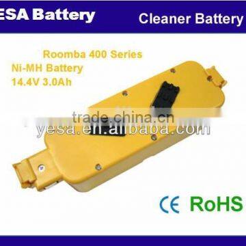 14.4V 3.0Ah Ni-MH Battery for iRobot Roomba 400/500/700 Series Full Capacity high rate Vaccum Cleaner Battery