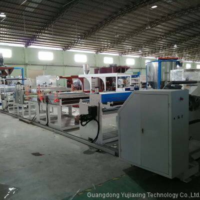 JNWS85-1000 Twin Screw Plastic PET Sheet Extruding Machine Extruder Production Line photo-2