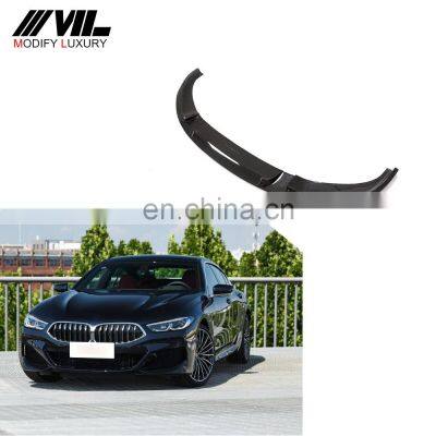 Modify Luxury Dry Carbon Fiber Car Bumper G14 G15 G16 Front Spoiler Lip for BMW 8 Series M-Sport 2D 4D 2019-2021