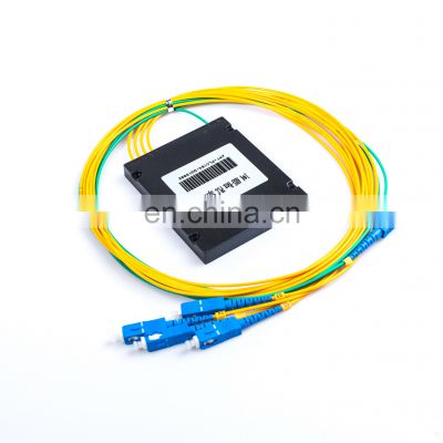 Mini Steel Tube Sc Apc Connector Optical Plc Splitter 1X8 Fiber Optic Plc Splitter