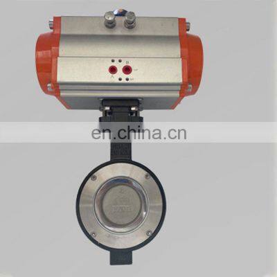 Water Pressure Electric Wcb Soft Sealing Flange Butterfly Valve