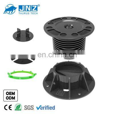 JNZ Wholesale Adjustable Plastic Pedestal Roof Support Raised Floor Stand for Concrete Tiles photo-4