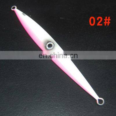 40g 60g 80g 100g 150g 200g 250g 300g 400g 500g 600g  slow  vertical jig fishing Luminous Metal  jigging lure