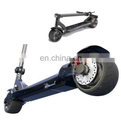 Mercane high quality wide wheel 48v 500w single motor disc brake 2-wheel 10cm ultra wide tire folding electric scooter
