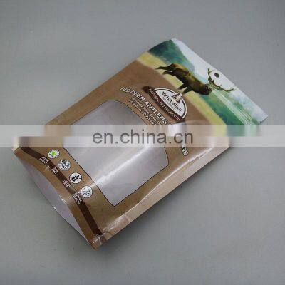 Free Sample Custom Made Resealable Zip Lock Dog Treats Snack Package Pet Food Packaging Bag photo-5