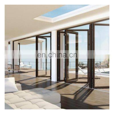 Slim Frame Frameless Big Size Panel Sliding Glass Door For House
