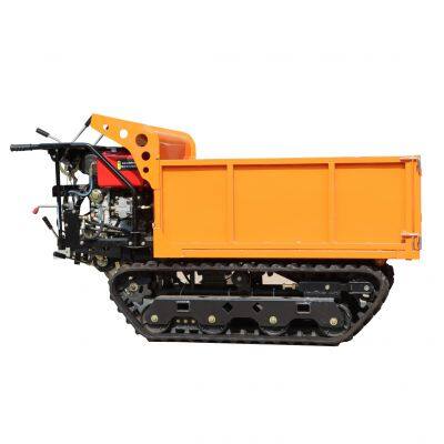 Mini crawler type garden truck dumper