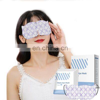 China Manufacturer Patch Eye Heat Pad Self Heating Gentle Steam Warm Eye Mask for Dry Ey