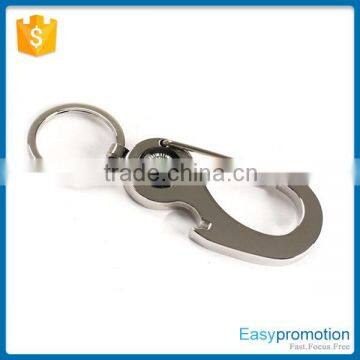 Promotional alloy compass bottle opener keychain wholesale
