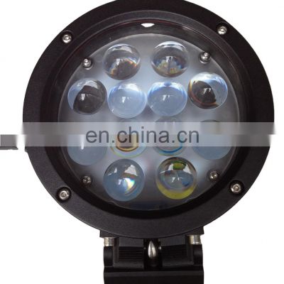 LED8603 7'' Led Head Light Spot/Combo 8/60 Degree Aluminum Alloy 5000lm 12pcs*5W Led Work Light For Jeep W rangler JK JL07-21