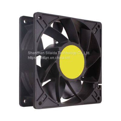 12038 12V 4-Pin PQM Temperature Control Cooling Fan 12cm Max Airflow Rate Fan photo-3