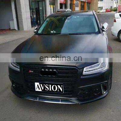High Quality Body Kit for Audi A8 D4 D5 Upgrade W12 RS8 Model Include Front Bumper and W12 Grille photo-2