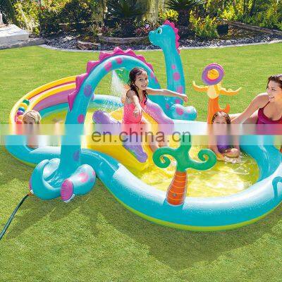 Inflatable Rectangle Swimming Pool For Young Children Portable High-quality PVC Indoor Outdoor Pool For Summer photo-3
