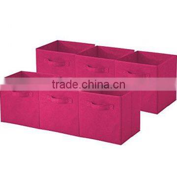 Non-woven Foldable Storage Cube Storage Bin