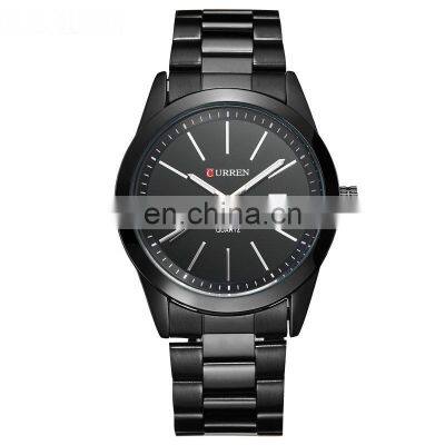 Curren 8091 Alloy Men's Sport Watch Business Casual Quartz Wrist Watch Wholesale