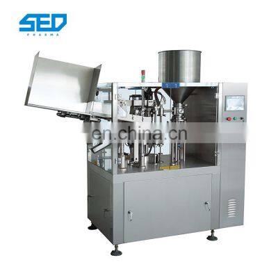 30-50 tubes / min Automatic Plastic Soft Tube Filling Sealing Machine