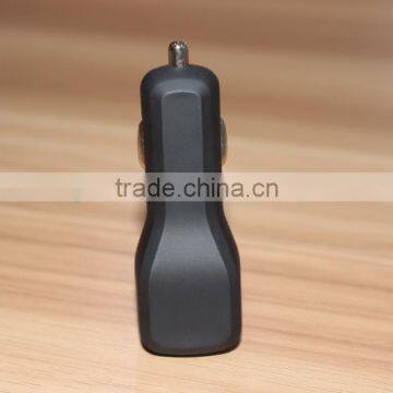 3.1Amp 3100mA Output Dual 2nd USB Vehicle Auto Car Charger With Black Painting Rubberized Finished photo-5