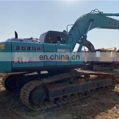 Low working hours kobelco digging machines used sk250 sk210 sk200 excavator