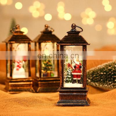 Flame Small Oil Lamp Shopping Mall Window Bar Small Lantern Decoration LED Light