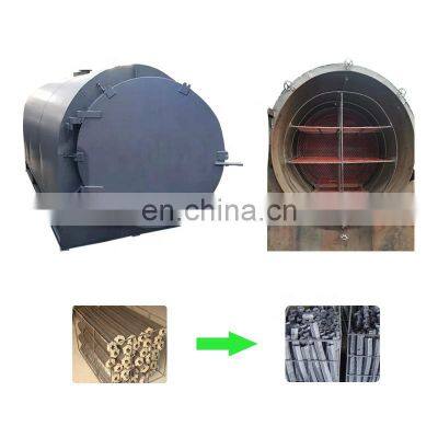 Energy Saving No Pollution Horizontal Carbonization Kiln Furnace Activated Charcoal Making Machine photo-3