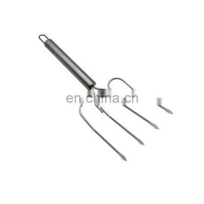 Amazon Hot Sale 2PCS Stainless Steel Turkey Chicken Forks BBQ Tools