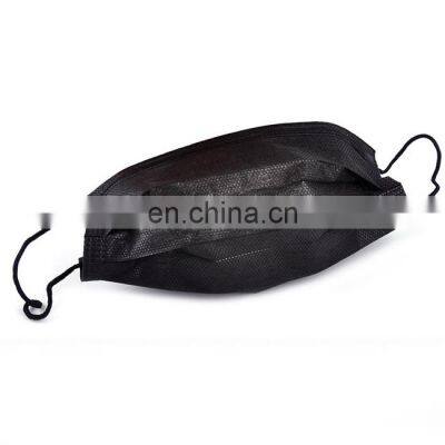 Black 3 Ply Surgical Face Mask With Customized Logo photo-2