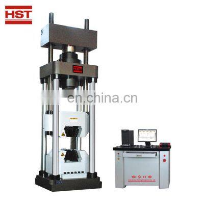 HST WAW Series 300kN 500kN 600kN 1000kN 2000kN Load Cell Servo Hydraulic Utm Universal Testing Machine Tester Price photo-4