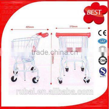 zinc plate foldable trolley cart for kids