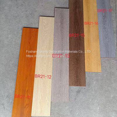 Foshan Wholesale 12mm Engineering Panel Integrated Housing Sun Room Laminate Floor Factory Office Laminate Wood Floor photo-5