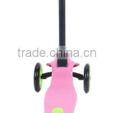 KS03 hot selling 3 wheel foldable kids kick scooter with plastic deck