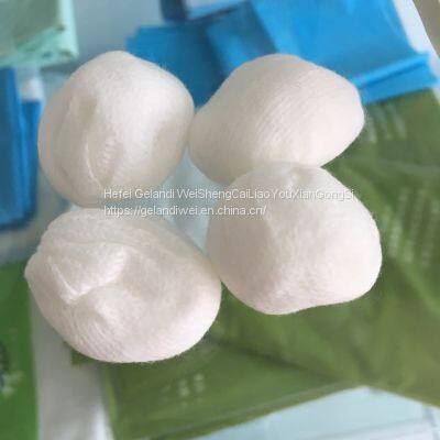 Grande Disposable Non Woven Cotton Ball Dry And Wet Portable Spunlace Makeup Non-woven Fabric Ball photo-5