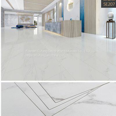 Cement gray LVT floor imitation marble plastic floor tile color terrazzo PVC stone plastic floor Guangdong wholesale