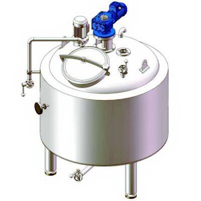 Stainless Steel Heating Agitator Homogenizer Tank China Manufacturer photo-2