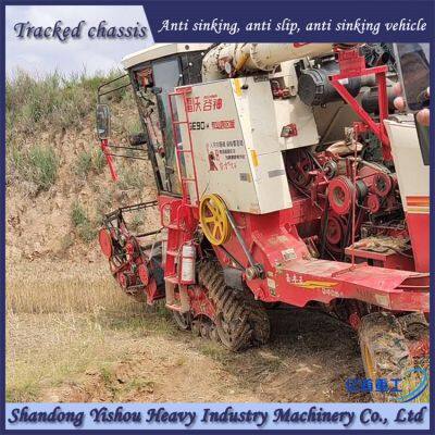 Harvester Modified Track Chassis Anti Slip and Anti Sinking Vehicle photo-2
