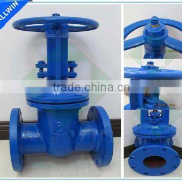 rising stem metal seated gate valve DIN3352