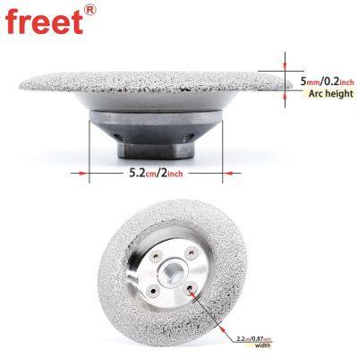 4inch Vacuum Brazed Convex Sanding Disc for Angle Grinder Cup Wheel photo-4