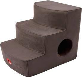 Premium Three Tier Pet Stairs With Bamboo Charcoal PU Foam photo-5