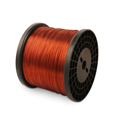 NEMA MW1000 Solid Conductor Enameled Aluminium Wire for Renewable Energy Transformer Cable Magnet Wire Power Hamonic Power Cable photo-1