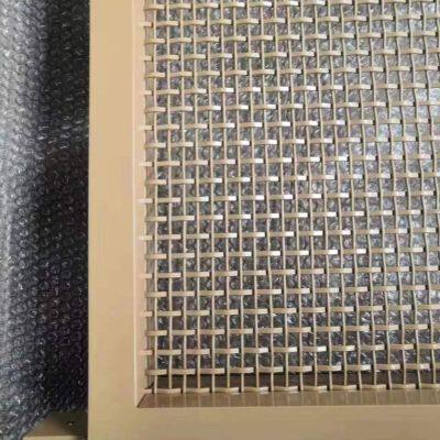 Custom-made Antique Brass and Bronze Decorative Metal Wire Mesh Woven Mesh, Stainless Steel 304/316 Cabinet Doors, Window Screens, and Furniture photo-5