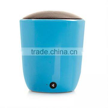 Rechargeable gift mini bluetooth speaker with plastic shell