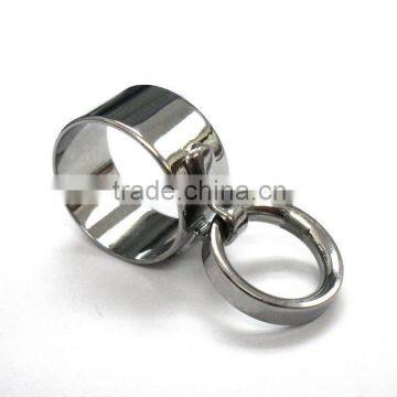 Stainless steel circle ring with chrome