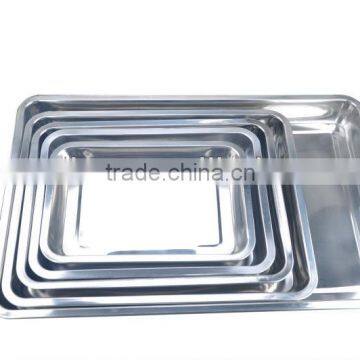 stainless steel square tray 4.8CM