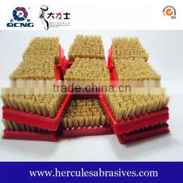 Frankfurt diamond brush for marble slab polishing, marble abrasive block