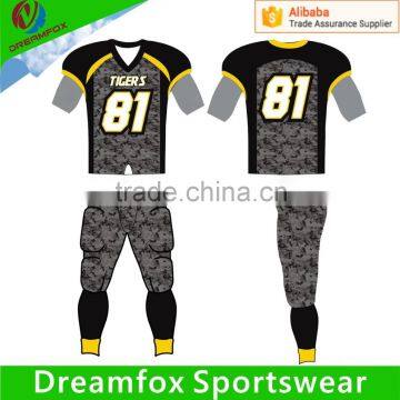 Cheap Custom Youth Sublimated American Football Jerseys, Sublimated American Football Jersey Uniforms Wholesales Supplier's Choice photo-2