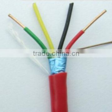 flame proof 4core 6core 8core bare copper 18awg Fire Alarm Cable for security system